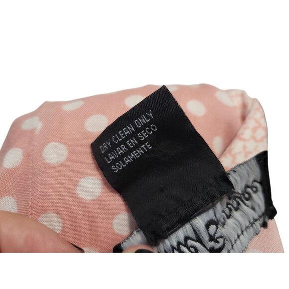 1980s Jamie Brooke Pink Polka Dot Maxi Dress - Picture 12 of 13